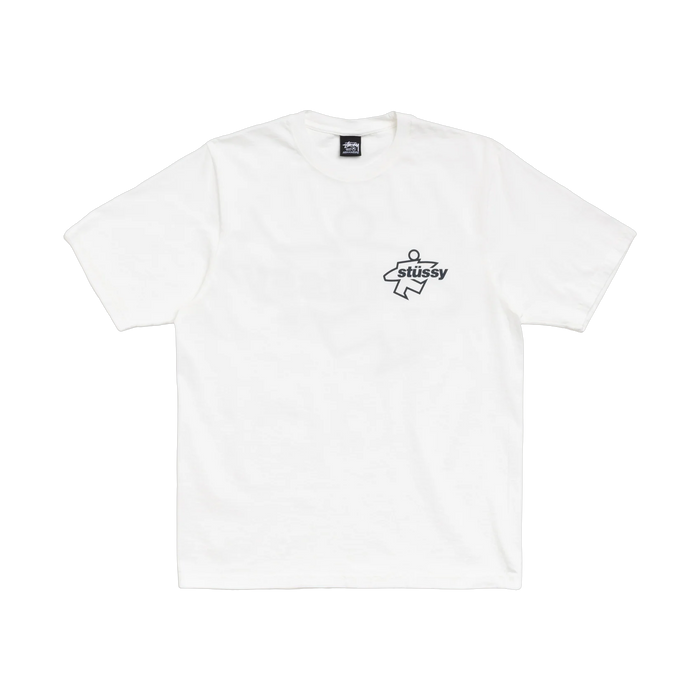 Stussy Surf Size White Tee