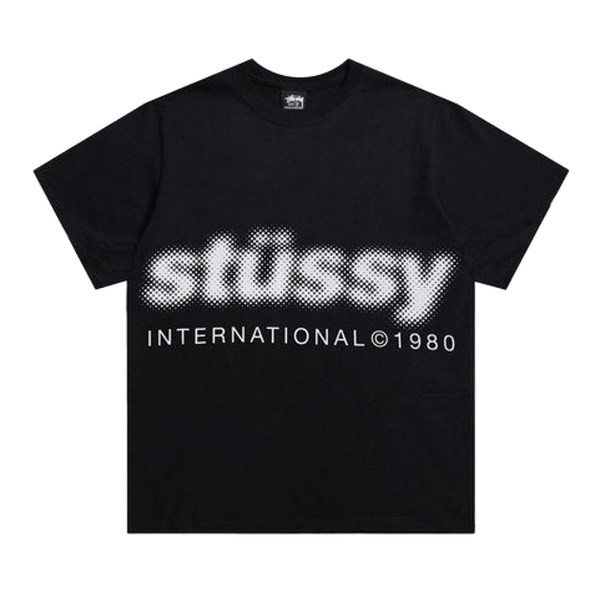 Stussy T Shirt Dot Black