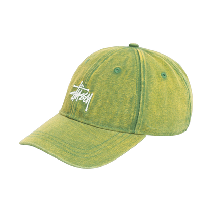 Stussy Washed Cap Green - green | Saturday Concept