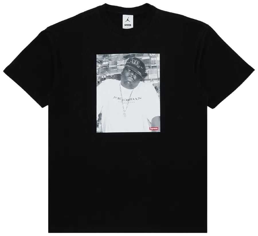 Supreme Biggie Black Tee