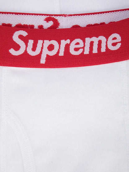 Supreme Boxers Brief Pack 4 White