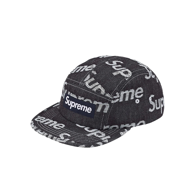 Supreme Cap 5 Panel Denim