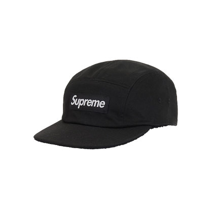 Supreme Reversible Terry Camp Cap Black