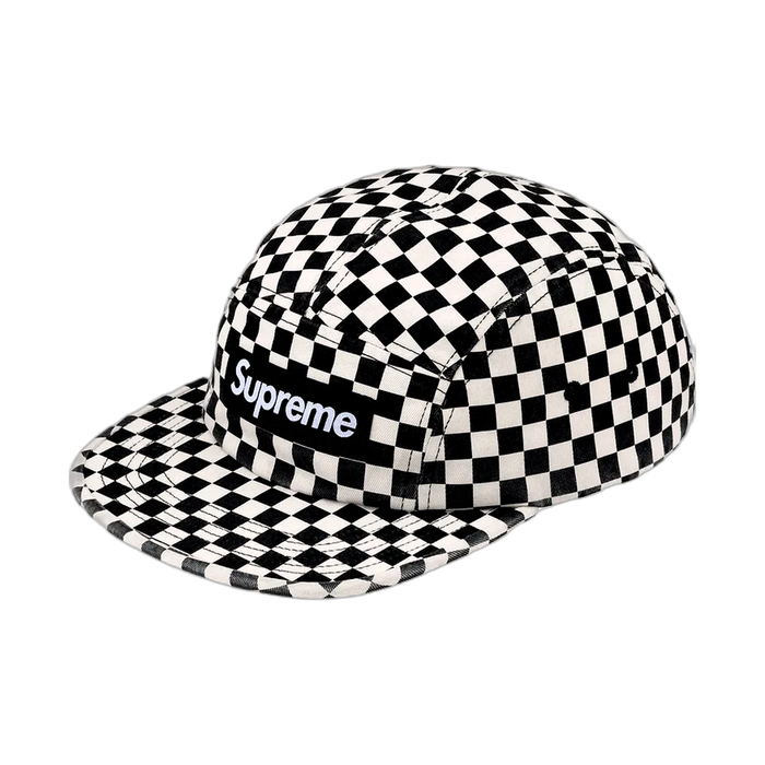 Supreme Washed Chino Twill Checker - black, white | Saturday Concept