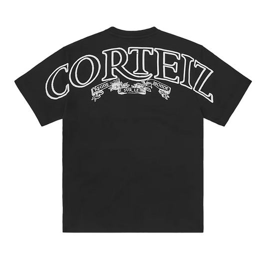 T Shirt Corteiz Big Logo Black
