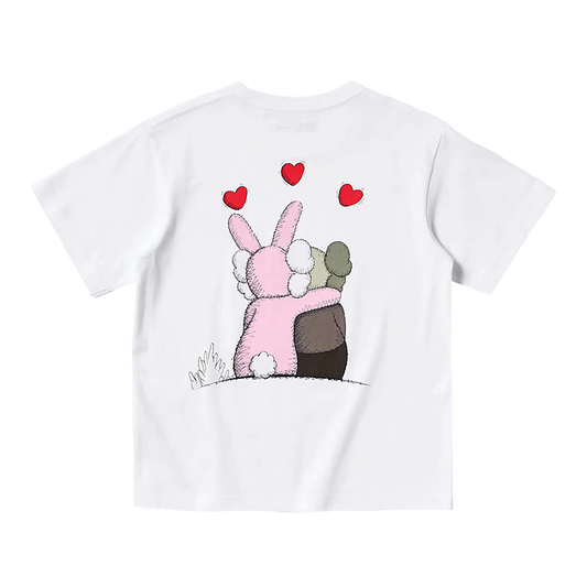 T Shirt Kaws Andy Warhol Corazones Kids