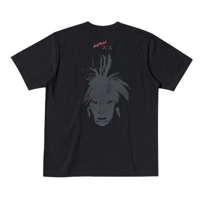 T Shirt Kaws Andy Warhol Face