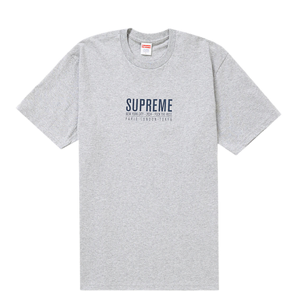 T Shirt Supreme Paris Grey