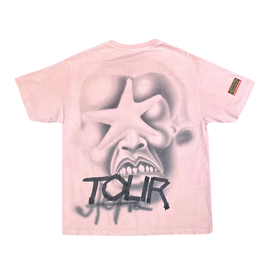 T Shirt Travis Scott Pink Star