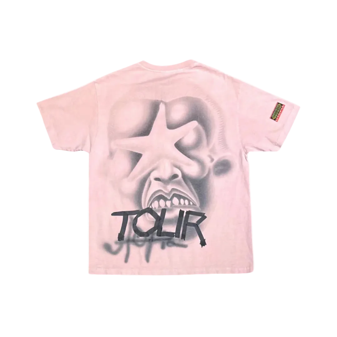 T-Shirt Travis Scott Pink Star
