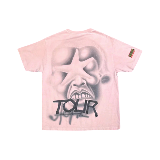 T Shirt Travis Scott Pink Star