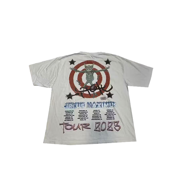 T Shirt Travis Scott Utopia Tour White