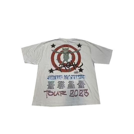 T Shirt Travis Scott Utopia Tour White