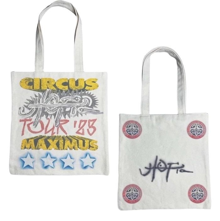 Travis Scott Utopia Circus Maximus Tote Bag