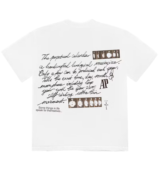 Travis Scott x AP Perpetual Calendar Tee
