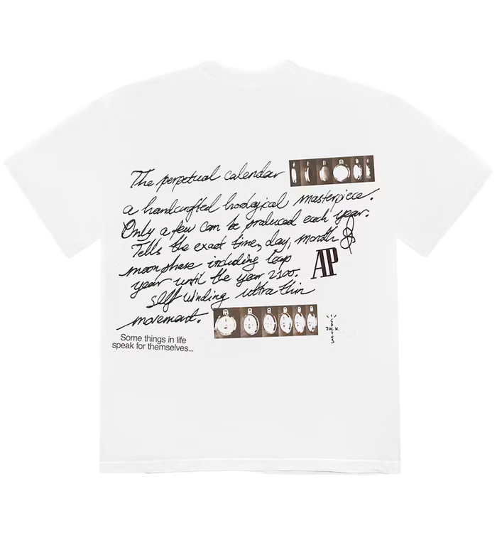 Travis Scott x AP Perpetual Calendar Tee