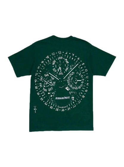 Travis Scott x Audemars Piguet Time Zones Green Tee
