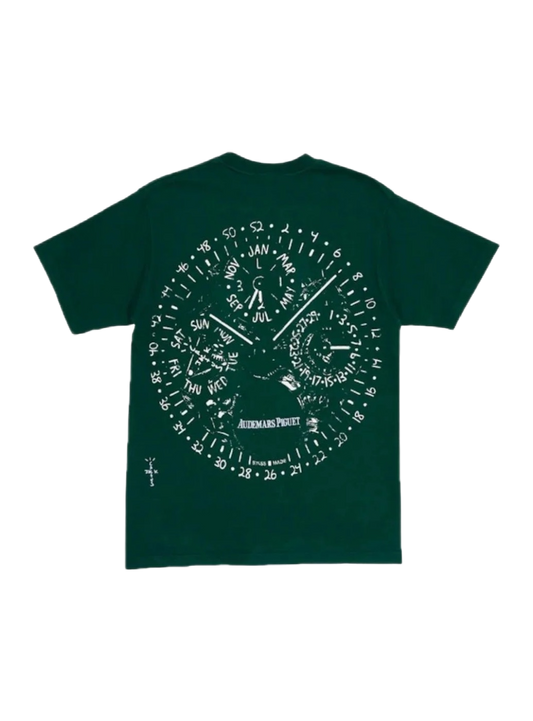 Travis Scott x Audemars Piguet Time Zones Green Tee