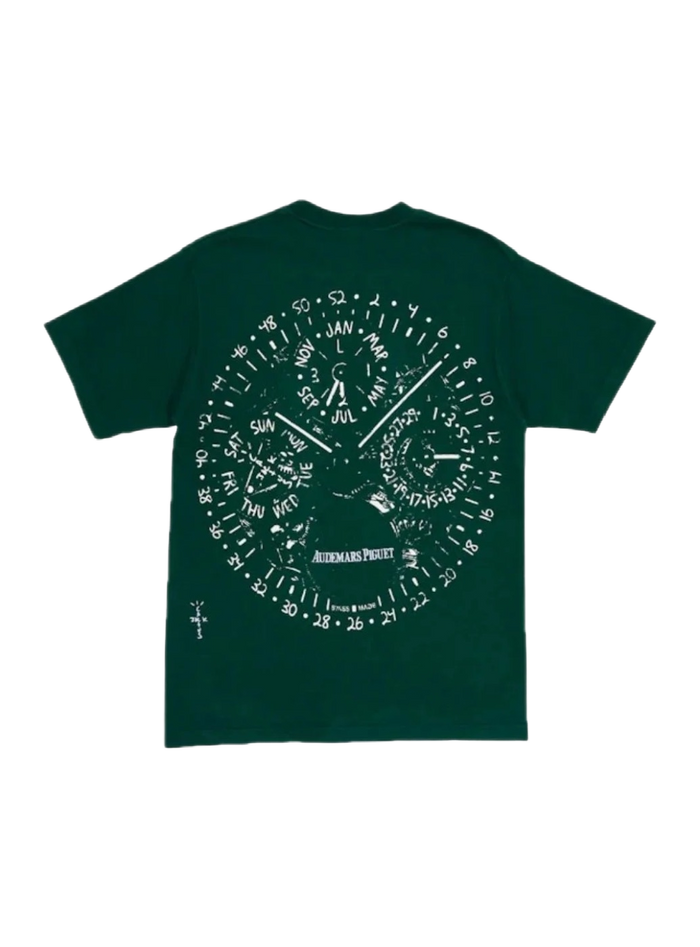 Travis Scott x Audemars Piguet Time Zones Green Tee