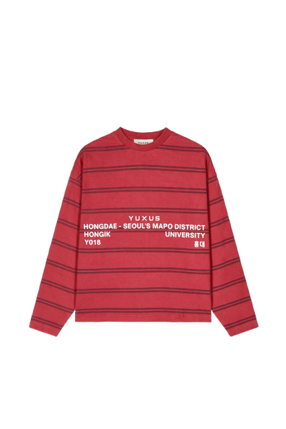 Yuxus Crater Red Long Sleeve