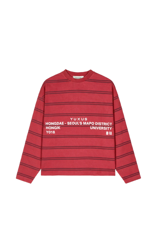Yuxus Crater Red Long Sleeve
