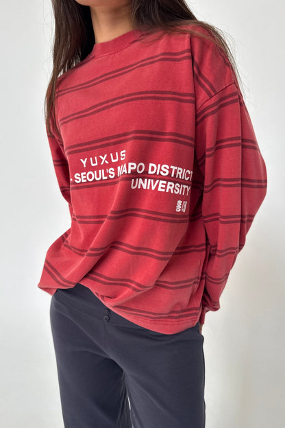 Yuxus Crater Red Long Sleeve