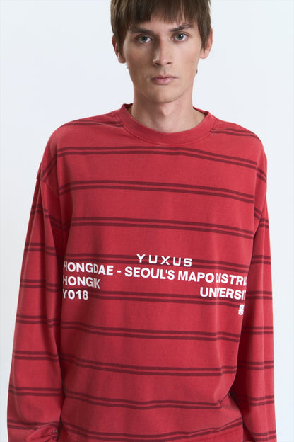 Yuxus Crater Red Long Sleeve