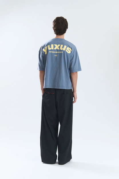 Yuxus Golden Sky Tee - blue, yellow | Saturday Concept