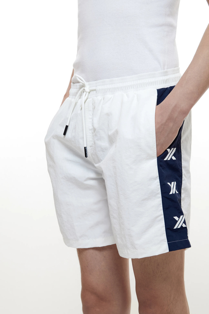 Yuxus Le Club Polar Swim Short - white | Saturday Concept