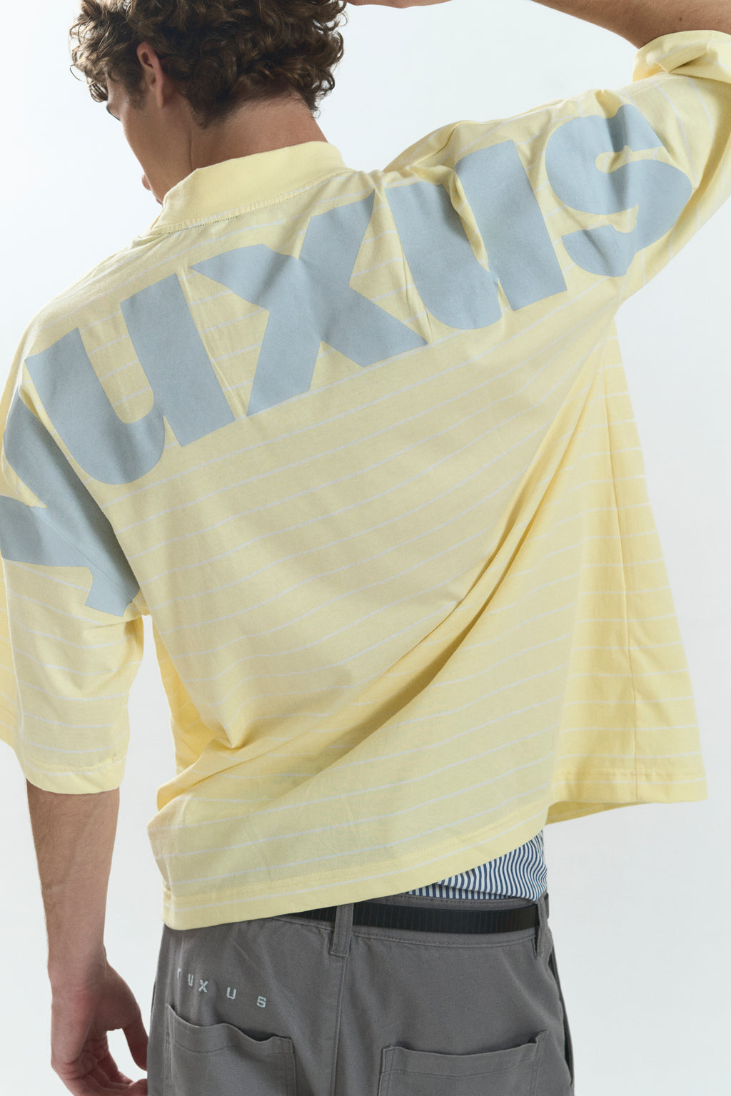 Yuxus Lowercase Kind Tee - yellow | Saturday Concept