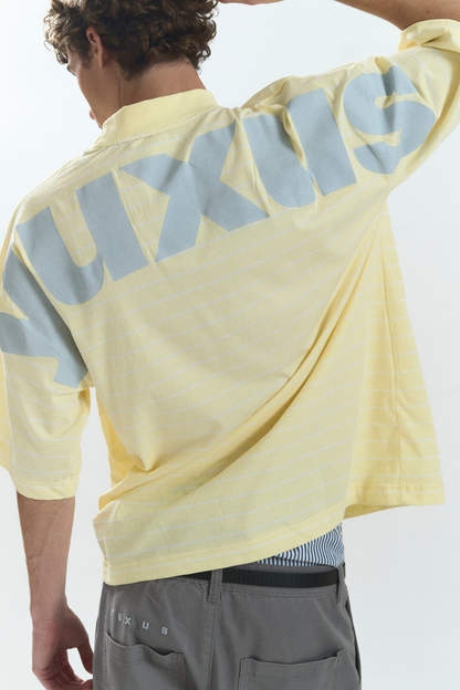 Yuxus Lowercase Kind Tee - yellow | Saturday Concept