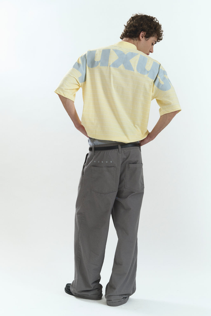 Yuxus Lowercase Kind Tee - yellow | Saturday Concept