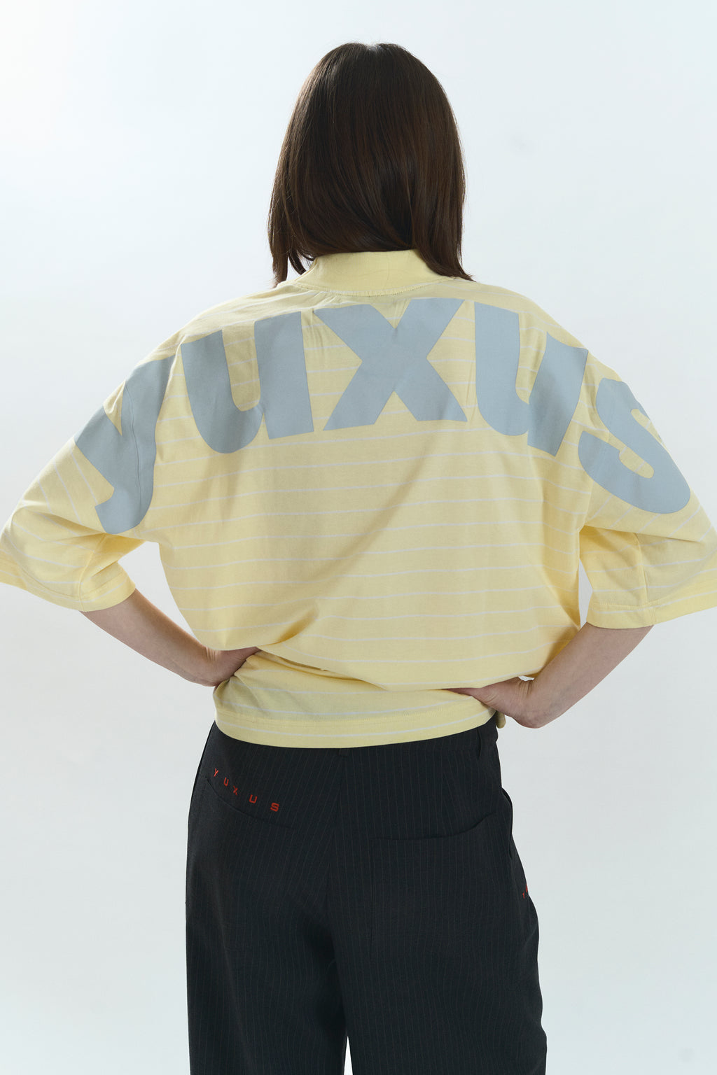 Yuxus Lowercase Kind Tee - yellow | Saturday Concept
