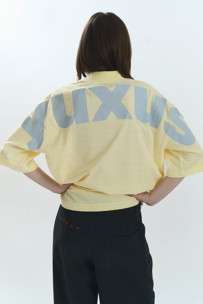 Yuxus Lowercase Kind Tee - yellow | Saturday Concept