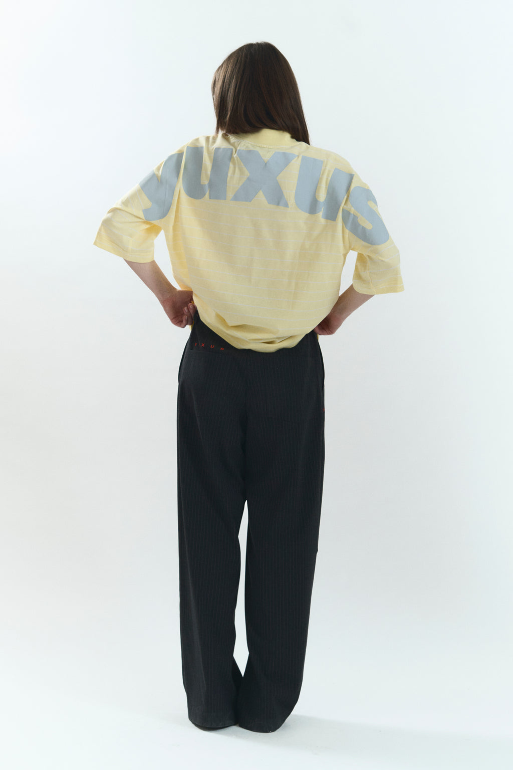 Yuxus Lowercase Kind Tee - yellow | Saturday Concept