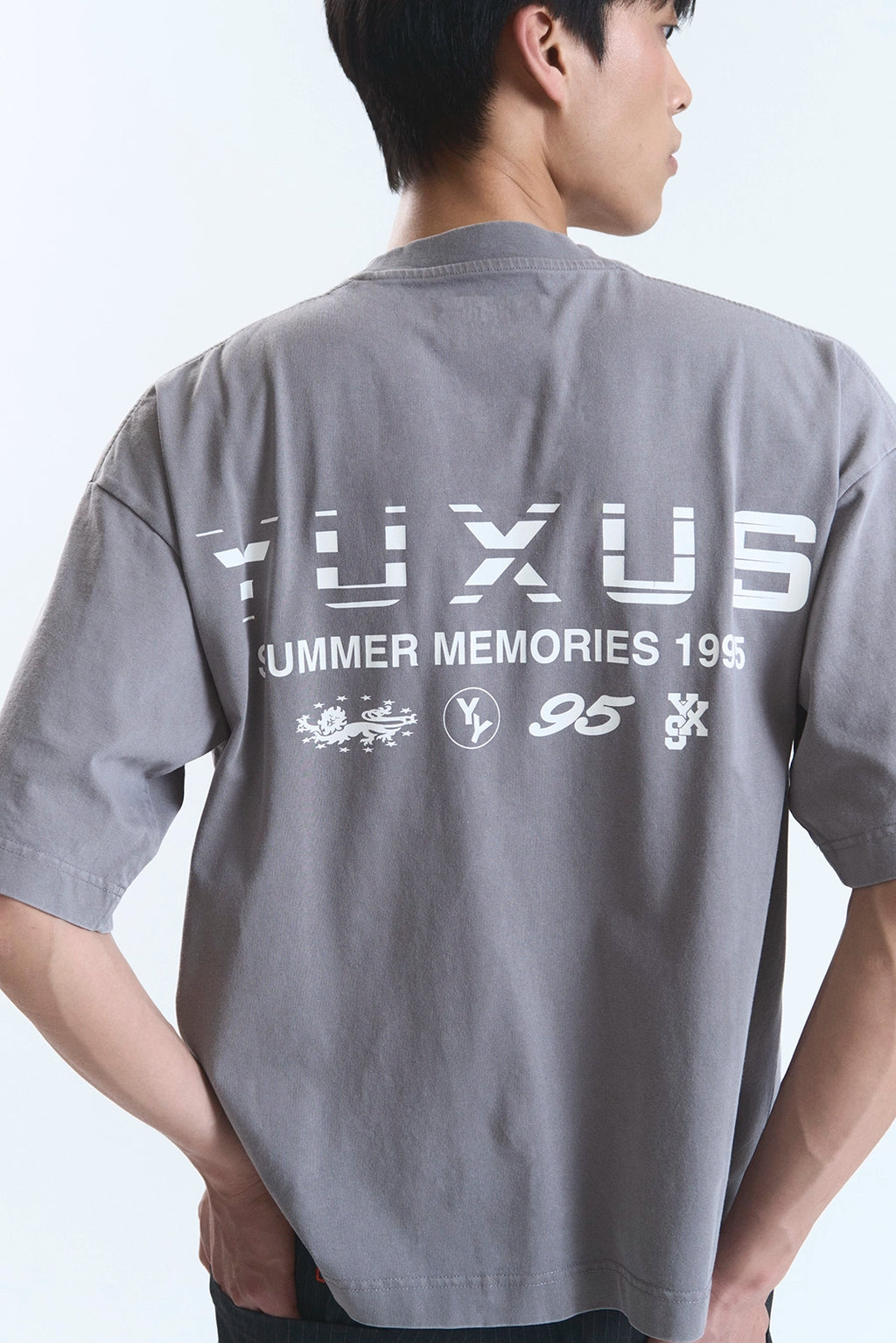 Yuxus Memories Brew Tee - grey | Saturday Concept