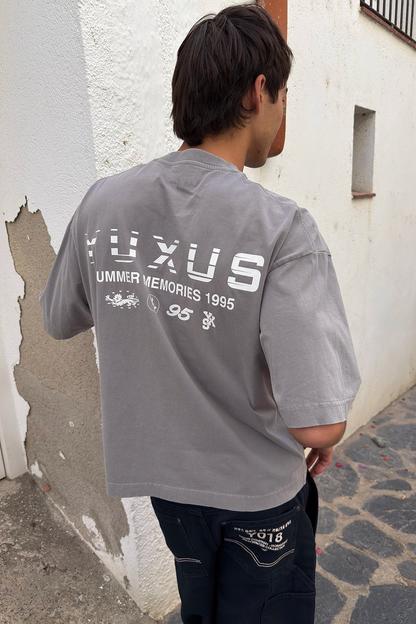 Yuxus Memories Brew Tee - grey | Saturday Concept