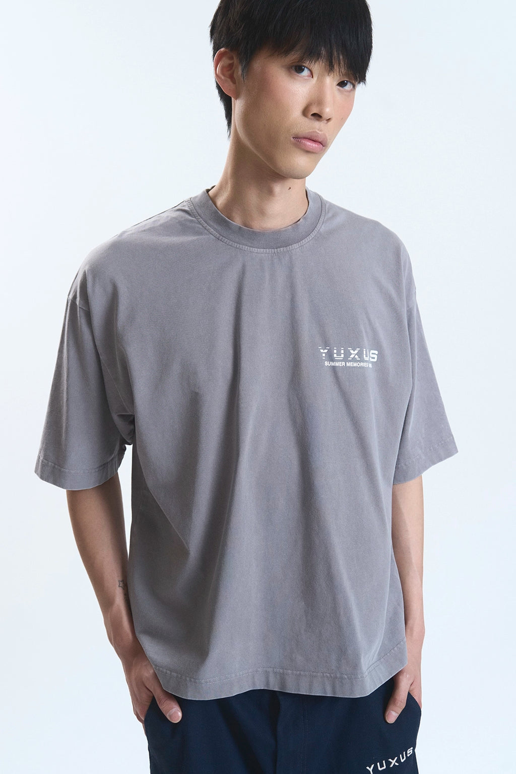 Yuxus Memories Brew Tee - grey | Saturday Concept