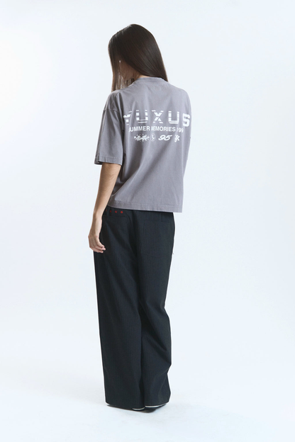 Yuxus Memories Brew Tee - grey | Saturday Concept