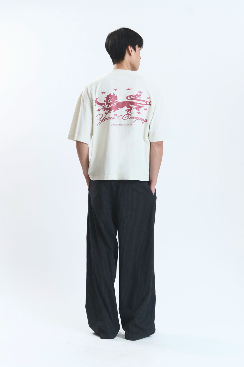 Yuxus Memories Vail Tee - cream, red | Saturday Concept