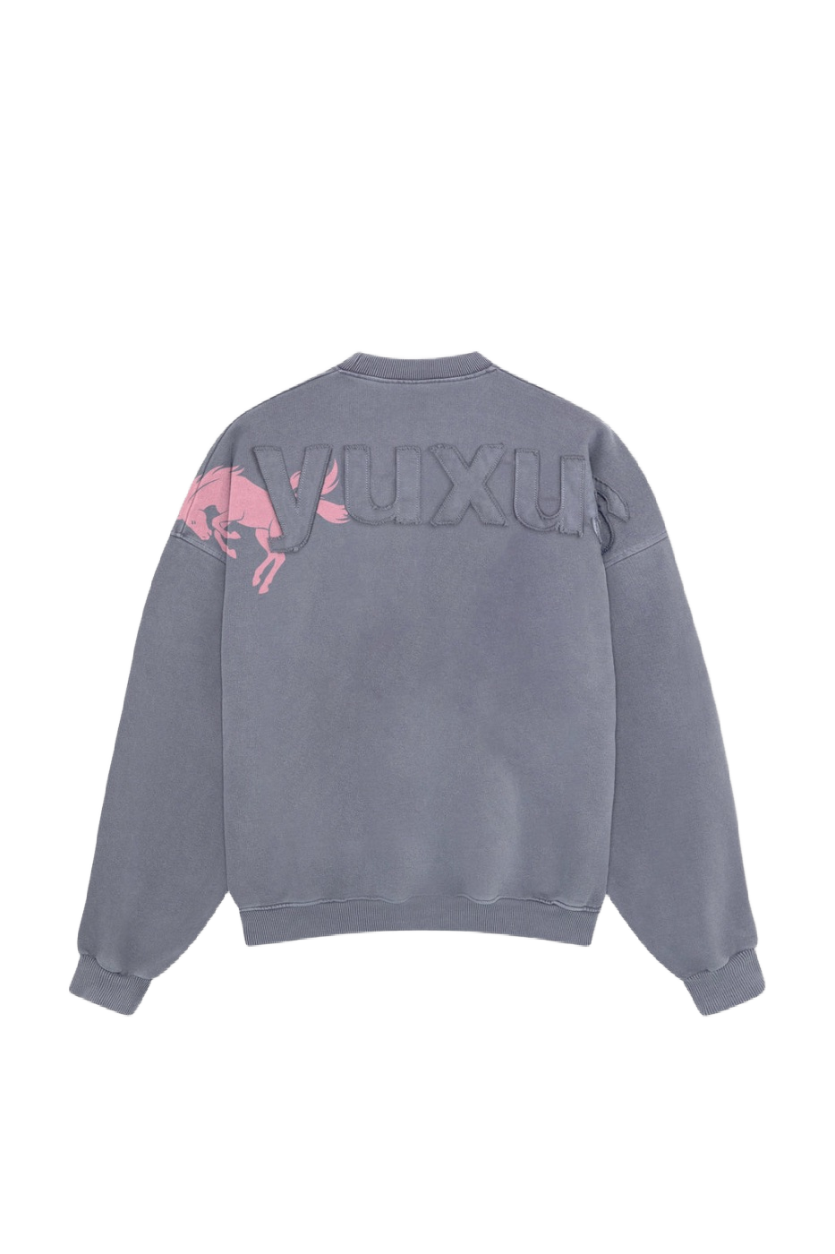 Yuxus Neat Grey Crewneck