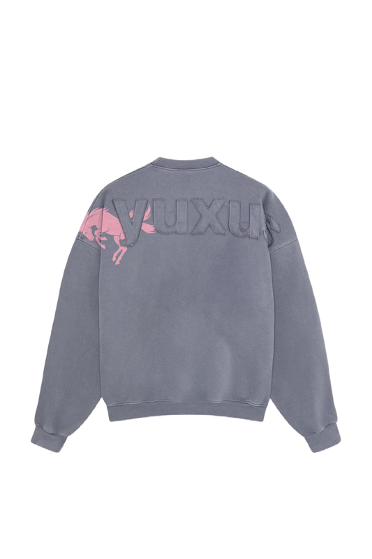 Yuxus Neat Grey Crewneck