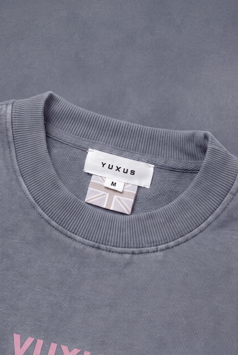 Yuxus Neat Grey Crewneck