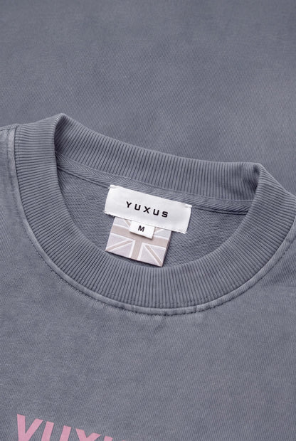 Yuxus Neat Grey Crewneck