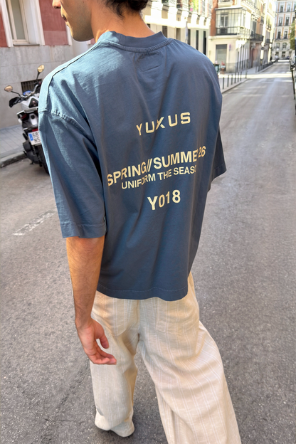 Yuxus Orel SS26 Blue - blue, cream | Saturday Concept