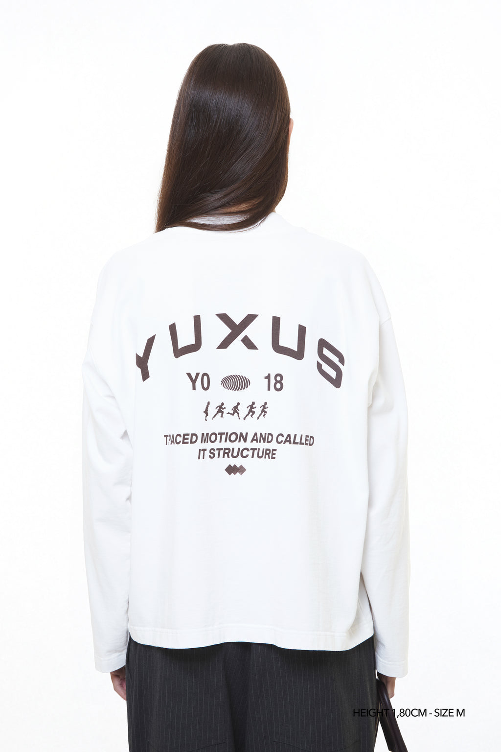 Yuxus Windy Sugar Long Sleeve - white, brown | Saturday Concept